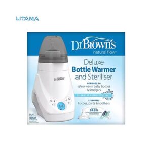 گرم کننده و استریلایزر برقی شیشه شیر دکتر براون Drbrowns